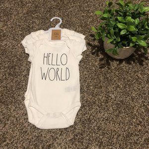 Rae Dunn onsie 3 pack o-3 months gender neutral